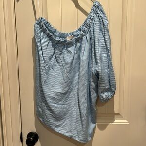 Loft One Shoulder Blouse